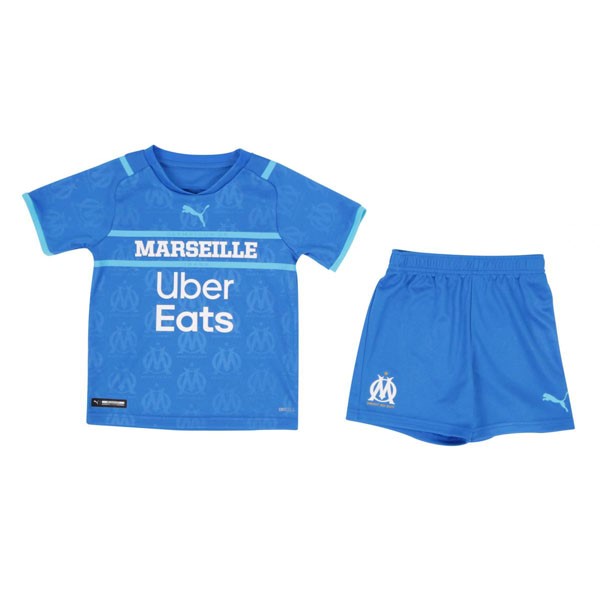 Camiseta Marsella Replica Tercera Ropa Niño 2021/22